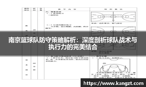 南京篮球队防守策略解析：深度剖析球队战术与执行力的完美结合