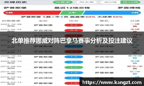 北单推荐挪威对阵巴拿马赛事分析及投注建议